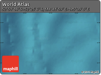Satellite Map of the Area around 52° 38' 10" S, 175° 10' 30" E