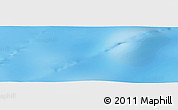 Physical Panoramic Map of the area around 52° 38' 10" S, 1° 46' 29" E