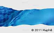 Shaded Relief Panoramic Map of the area around 52° 38' 10" S, 28° 7' 30" E