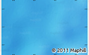 Shaded Relief Map of the area around 52° 38' 10" S, 39° 10' 29" E