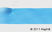 Shaded Relief Panoramic Map of the area around 52° 38' 10" S, 3° 28' 30" E