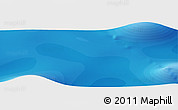 Political Panoramic Map of the area around 52° 38' 10" S, 49° 22' 30" E