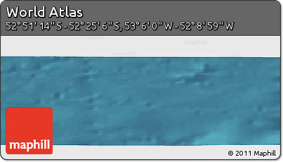 Satellite Panoramic Map of the Area around 52° 38' 10" S, 52° 37' 30" W
