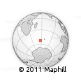 Where is the area around 52° 38' 10" S, 57° 1' 29" E located? Outline Map of the Area around 52° 38' 10" S, 57° 1' 29" E, rectangular outline