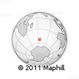 Where is the area around 52° 38' 10" S, 64° 40' 30" E located? Outline Map of the Area around 52° 38' 10" S, 64° 40' 30" E, rectangular outline
