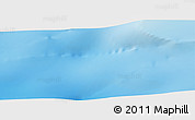 Physical Panoramic Map of the area around 52° 38' 10" S, 71° 28' 29" E