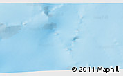 Physical 3D Map of the area around 52° 38' 10" S, 72° 19' 29" E