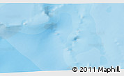 Political 3D Map of the area around 52° 38' 10" S, 72° 19' 29" E