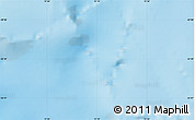 Physical Map of the area around 52° 38' 10" S, 72° 19' 29" E