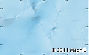Shaded Relief Map of the area around 52° 38' 10" S, 72° 19' 29" E
