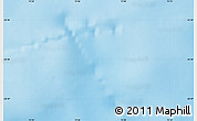 Physical Map of the area around 52° 38' 10" S, 74° 52' 30" E