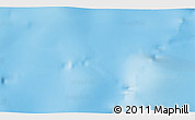 Physical 3D Map of the area around 52° 38' 10" S, 77° 25' 30" E