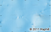 Physical Map of the area around 52° 38' 10" S, 77° 25' 30" E