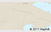 Shaded Relief 3D Map of the area around 53° 17' 0" N, 101° 4' 29" W