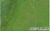 Satellite Map of the area around 53° 17' 0" N, 101° 55' 30" W