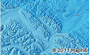 Political Map of the area around 53° 17' 0" N, 118° 4' 29" W