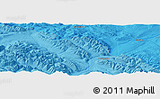 Political Panoramic Map of the area around 53° 17' 0" N, 118° 4' 29" W