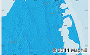 Political Map of the area around 53° 17' 0" N, 142° 52' 30" E