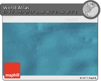 Satellite 3D Map of the Area around 53° 17' 0" N, 146° 16' 30" E