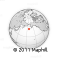 Outline Map of the Area around 53° 17' 0" N, 171° 37' 30" W, rectangular outline