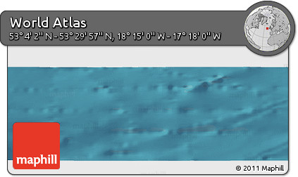 Satellite Panoramic Map of the Area around 53° 17' 0" N, 17° 46' 29" W