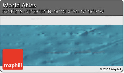 Satellite Panoramic Map of the Area around 53° 17' 0" N, 17° 46' 29" W