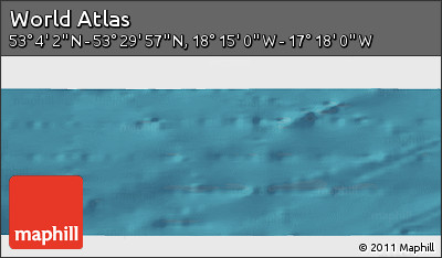 Satellite Panoramic Map of the Area around 53° 17' 0" N, 17° 46' 29" W