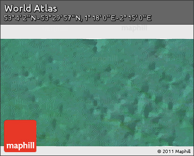 Satellite 3D Map of the Area around 53° 17' 0" N, 1° 46' 29" E