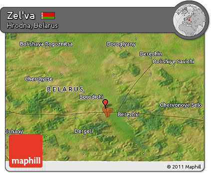 Satellite 3D Map of Zel'va