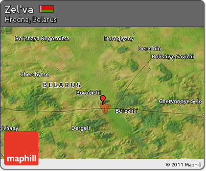 Satellite 3D Map of Zel'va