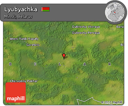 Satellite Map of Lyubyachka