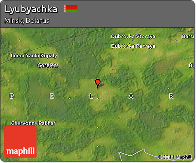 Satellite Map of Lyubyachka