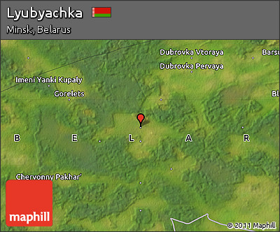 Satellite Map of Lyubyachka