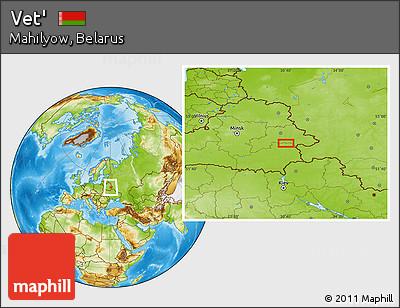Physical Location Map of Vet'