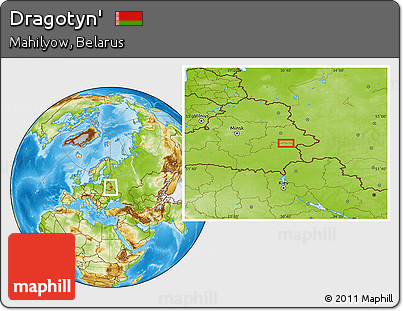 Physical Location Map of Dragotyn'