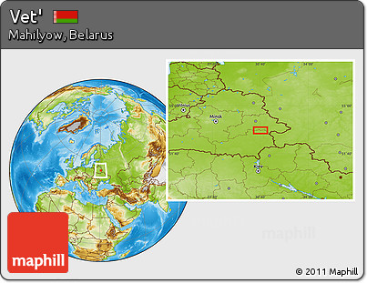 Physical Location Map of Vet'