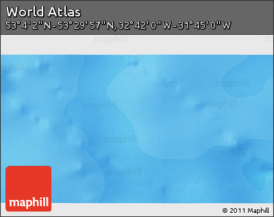 Political 3D Map of the Area around 53° 17' 0" N, 32° 13' 30" W