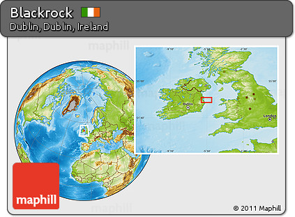 Physical Location Map of Blackrock