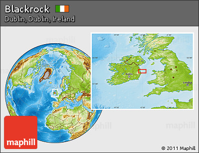 Physical Location Map of Blackrock
