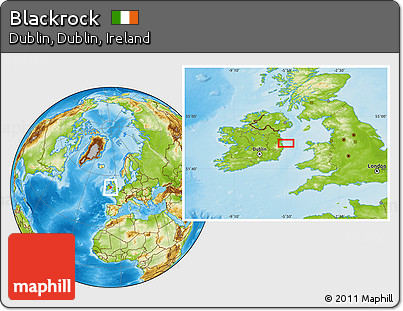 Physical Location Map of Blackrock