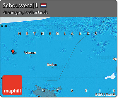 Political Map of Schouwerzijl