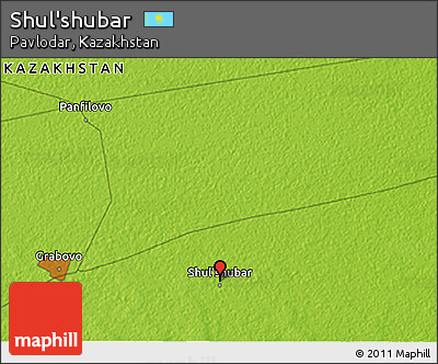 Physical 3D Map of Shul'shubar