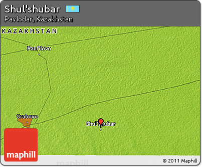 Physical 3D Map of Shul'shubar