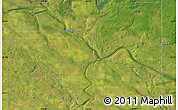 Satellite Map of the area around 53° 40' 8" N, 110° 25' 30" W