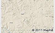 Shaded Relief Map of the area around 53° 40' 8" N, 121° 37' 30" E