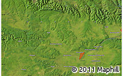 Satellite Map of the area around 53° 40' 8" N, 126° 43' 29" E