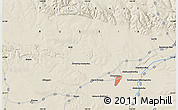 Shaded Relief Map of the area around 53° 40' 8" N, 126° 43' 29" E