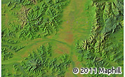 Satellite Map of the area around 53° 40' 8" N, 136° 4' 29" E