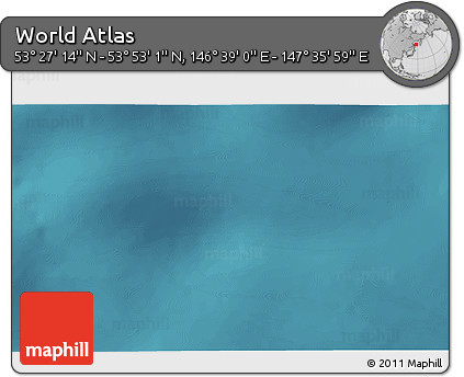 Satellite 3D Map of the Area around 53° 40' 8" N, 147° 7' 30" E