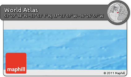Political Panoramic Map of the Area around 53° 40' 8" N, 16° 55' 29" W